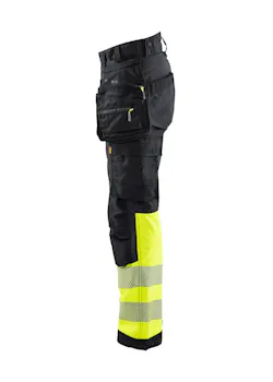 Blaklader Dames Softshell Werkbroek High Vis miniatuur