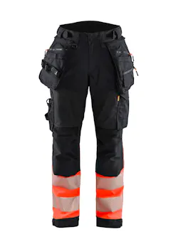 Blaklader Dames Softshell Werkbroek High Vis miniatuur