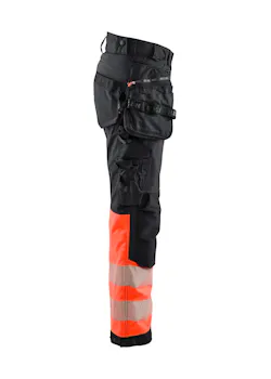 Blaklader Dames Softshell Werkbroek High Vis miniatuur
