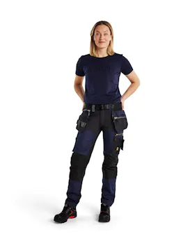 Blåkläder 7115 Dames Werkbroek met Stretch miniatuur