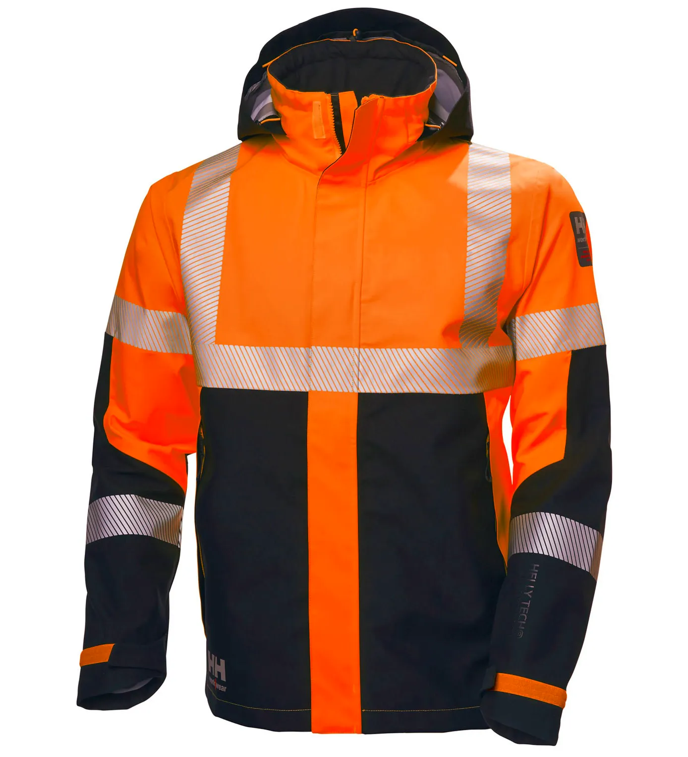 Orange/Schwarz