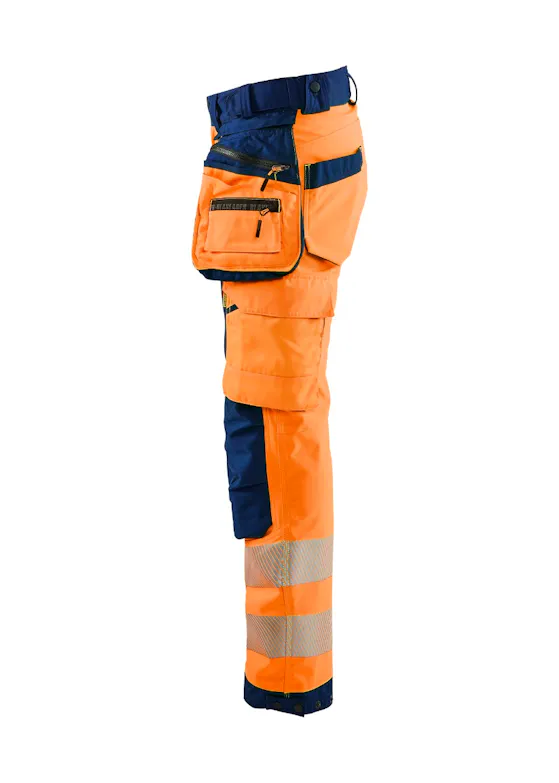 Blaklader Damen-Softshell-Arbeitshose High-Vis 2.0