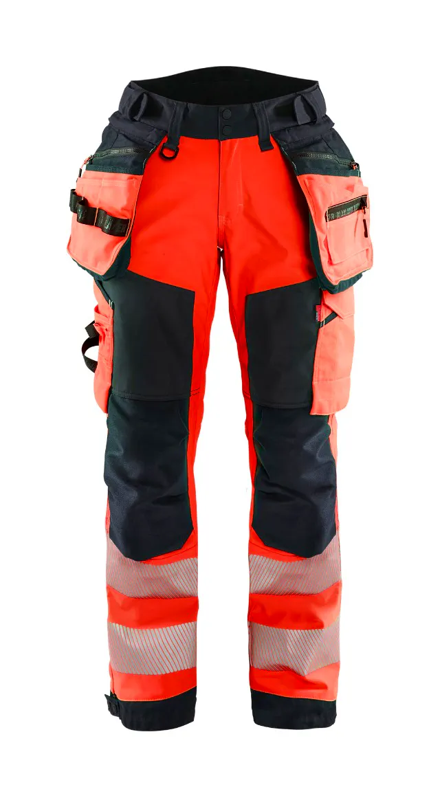 High Vis Rood/Zwart
