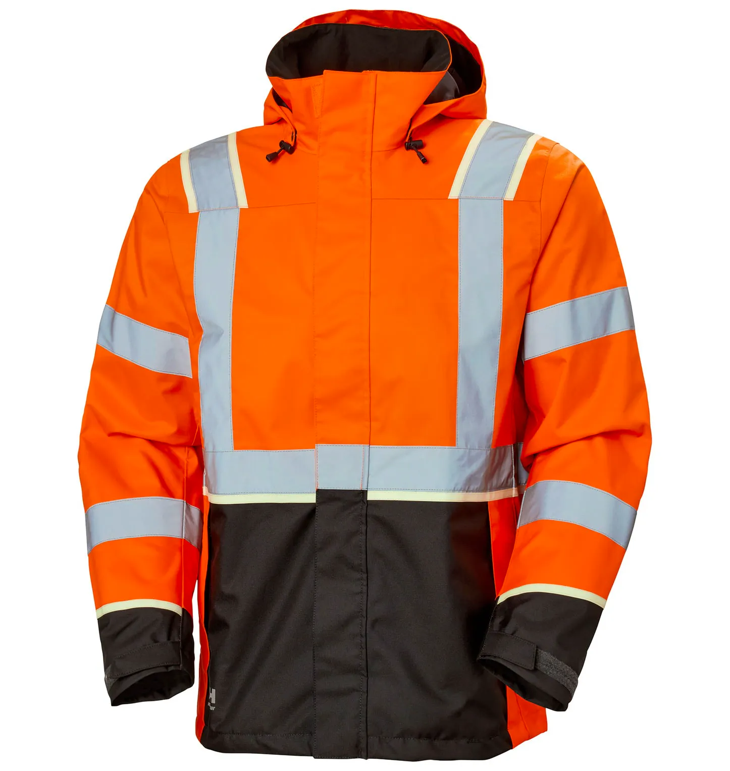 Orange/Schwarz