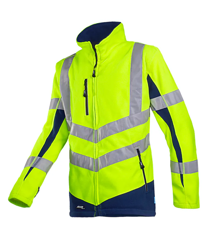High Vis Gelb/Marineblau