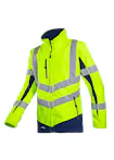 High Vis Geel/Marineblauw