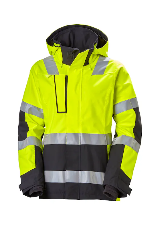 Helly Hansen Luna wasserdichte High-Vis-Shelljacke für Damen