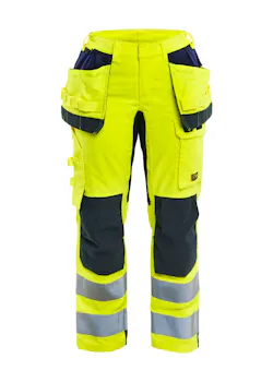 Blaklader 7145 Dames Multinorm Werkbroek Met Stretch en Gereedschapszakken Inherent