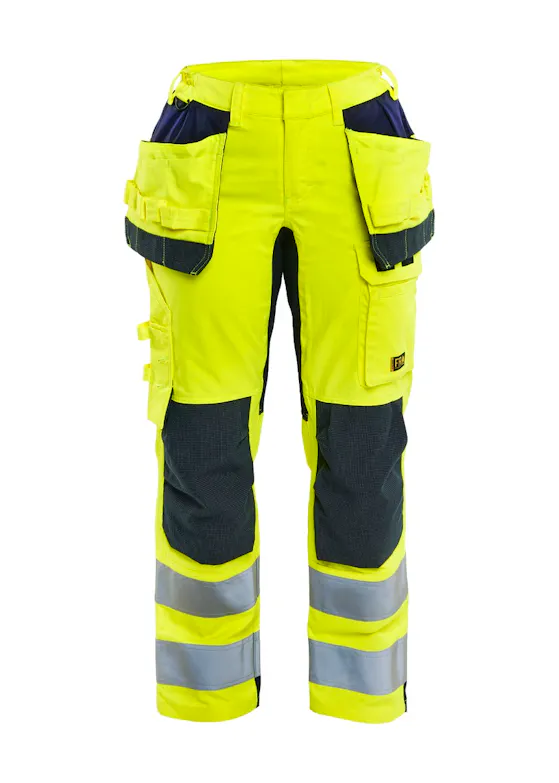 Blaklader 7145 Damen-Multinorm-Arbeitshose mit Stretch und integrierten Werkzeugtaschen