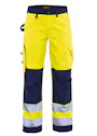 Blåkläder 7155 Damen-Arbeitshose High-Vis ohne Nageltaschen Vorschaubild