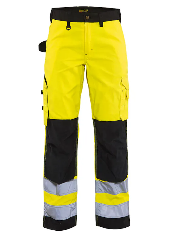 Blåkläder 7155 Damen-Arbeitshose High-Vis ohne Nageltaschen