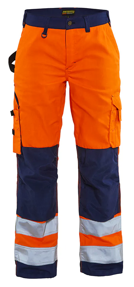 Oranje/Marineblauw