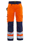 Oranje/Marineblauw