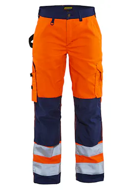 Blåkläder 7155 Damen-Arbeitshose High-Vis ohne Nageltaschen