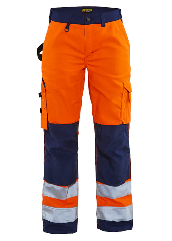 Blåkläder 7155 Damen-Arbeitshose High-Vis ohne Nageltaschen