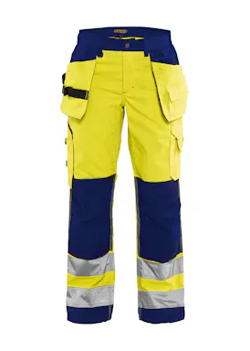 Blåkläder 7156 Damen-Arbeitshose High-Vis mit Nageltaschen