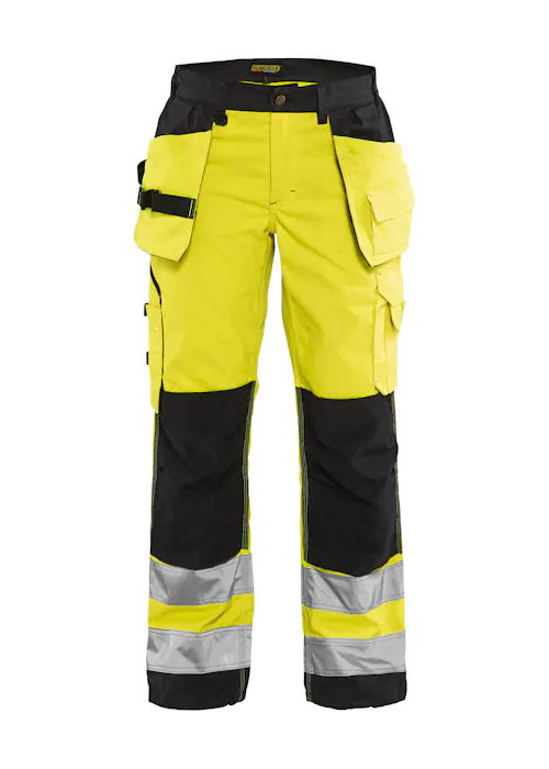 Blåkläder 7156 Dames werkbroek High Vis met spijkerzakken