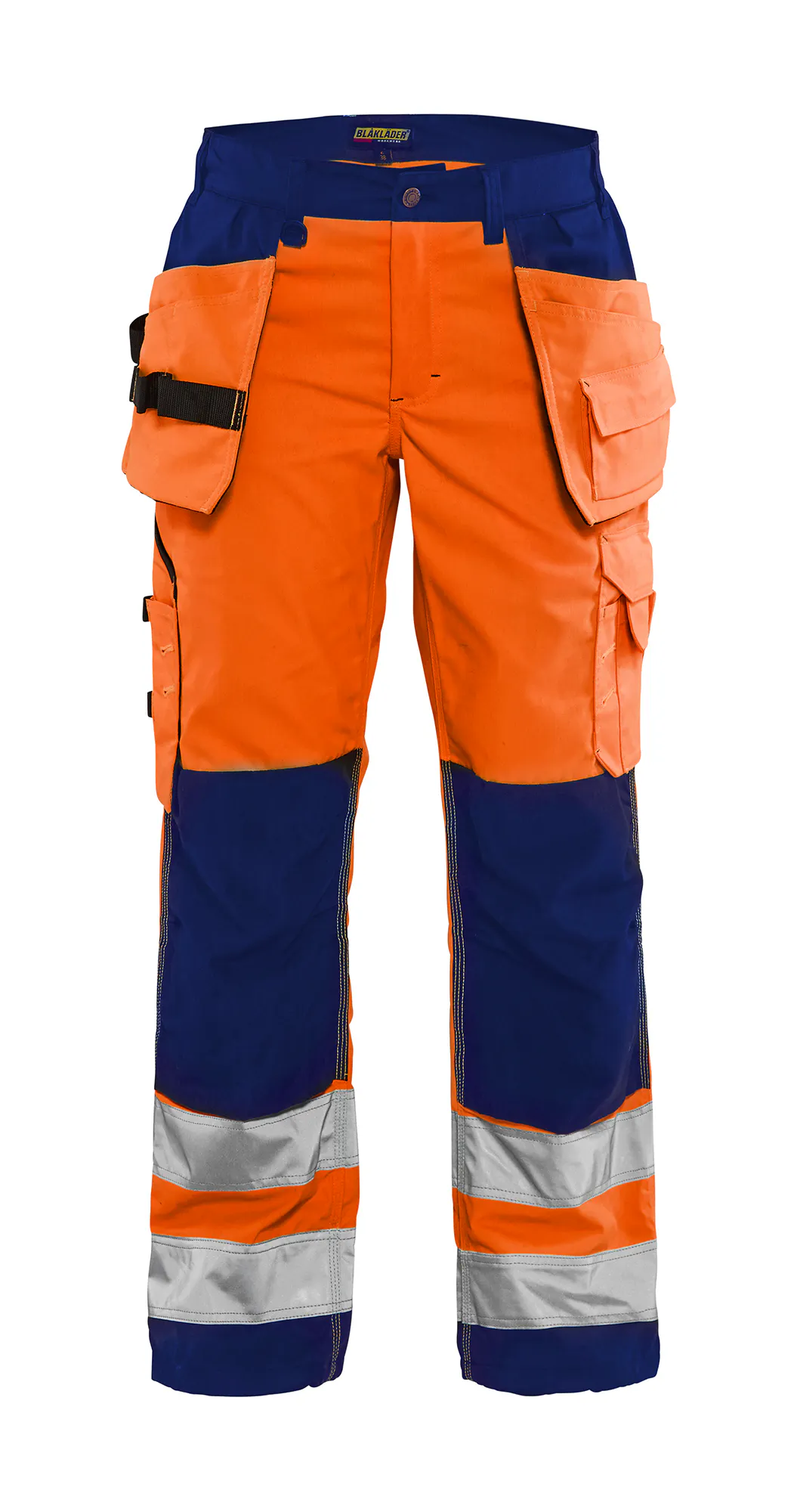 Oranje/Marineblauw