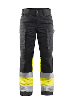 Blaklader 7161 Pantalon de travail High Vis pour femmes avec stretch