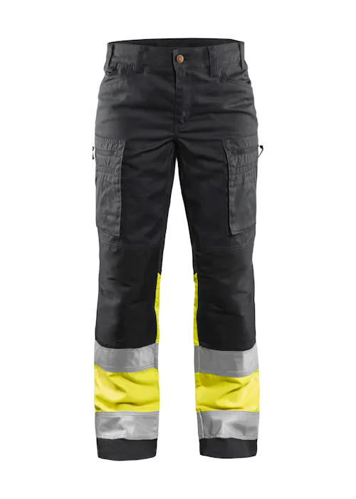 Blaklader 7161 Pantalon de travail High Vis pour femmes avec stretch
