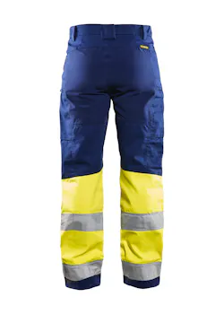 Blaklader 7161 Pantalon de travail High Vis pour femmes avec stretch thumbnail (vignette)