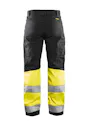 Blaklader 7161 Dames werkbroek High Vis met stretch miniatuur