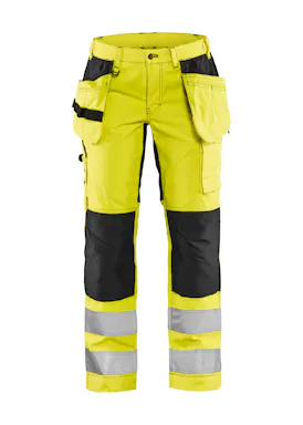 Blaklader 7163 Damen-Arbeitshose Hi-Vis mit Stretch