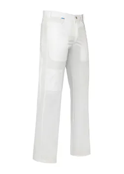 De Berkel herenpantalon Max wit B7169326