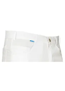 De Berkel herenpantalon Max wit B7169326 miniatuur