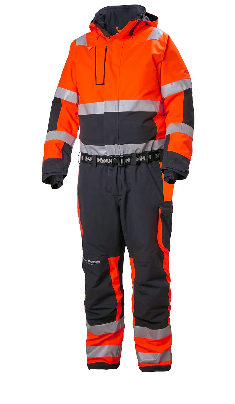 Orange/Schwarz