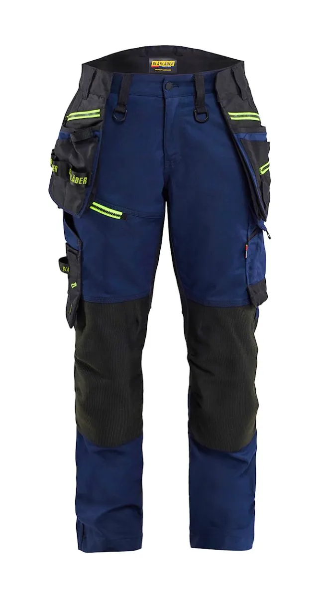 Marine/High Vis Geel