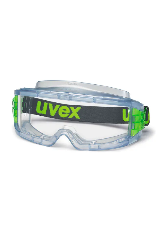 UVEX Ultravision Vollsichtbrille mit 180°-Gesichtsfeld, klarer Linse und Supravision-Coating