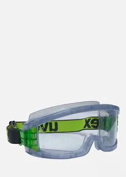 Uvex Ultravision ruimzichtbril met 180° gezichtsveld, heldere lens en anti-fog coating