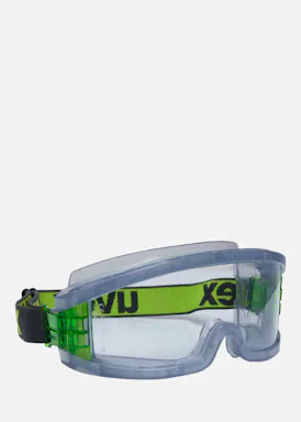 Uvex Ultravision ruimzichtbril met 180° gezichtsveld, heldere lens en anti-fog coating