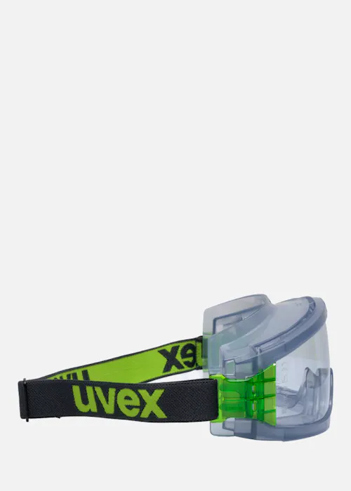Uvex Ultravision Vollsichtbrille mit 180° Sichtfeld, klare Linse und anti-fog coating