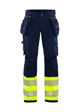 Blaklader Dames High Vis 4-weg Stretch Werkbroek 3.0
