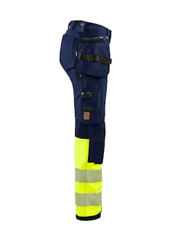 Blaklader Dames High Vis 4-weg Stretch Werkbroek 3.0 miniatuur
