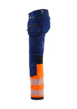 Blaklader Dames High Vis 4-weg Stretch Werkbroek 3.0 miniatuur