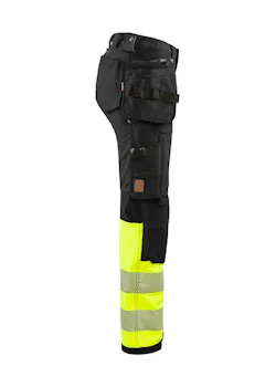 Blaklader Dames High Vis 4-weg Stretch Werkbroek 3.0 miniatuur