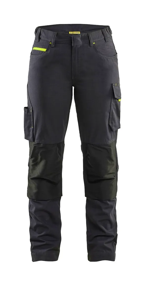 Schwarz/High Vis Gelb