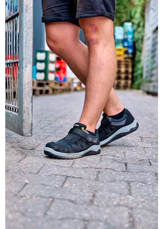 Elten Lonny Compo Black-Grey Easy ESD S1PS Werkschoen