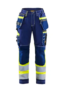 Blaklader Dames High Vis Werkbroek met Stretch