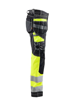 Blaklader Dames High Vis Werkbroek met Stretch miniatuur