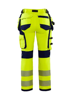 Blaklader Dames High Vis 4-Weg Stretch Werkbroek miniatuur