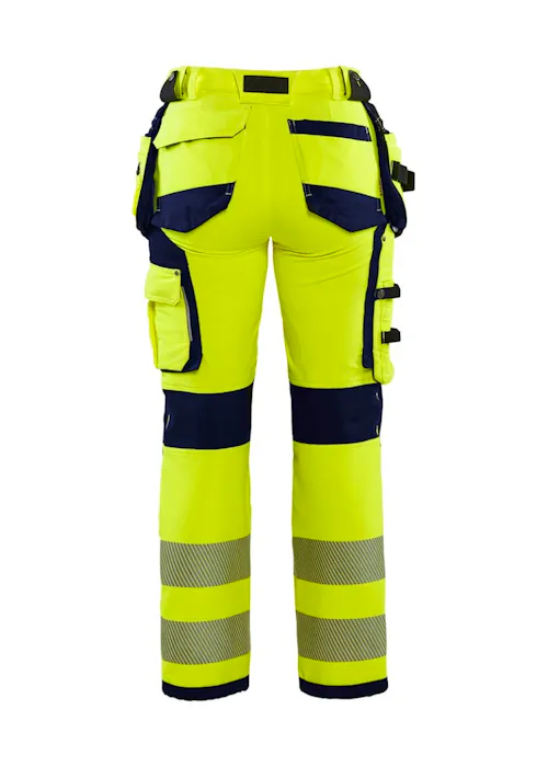 Blaklader Dames High Vis 4-Weg Stretch Werkbroek