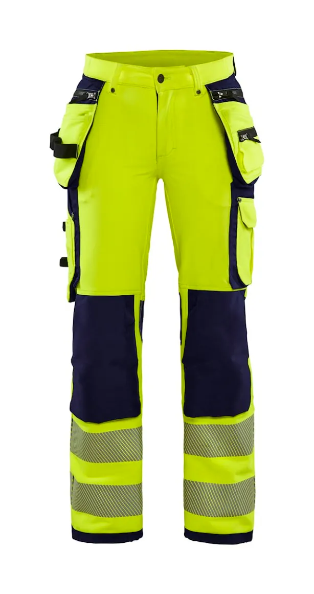 High Vis Gelb/Marineblau