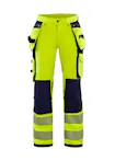 High Vis Geel/Marineblauw