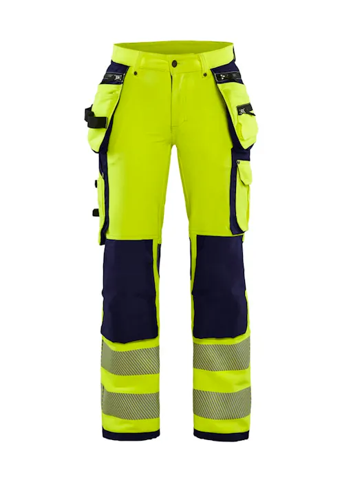 Blaklader Dames High Vis 4-Weg Stretch Werkbroek