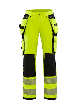 Blaklader Dames High Vis 4-Weg Stretch Werkbroek