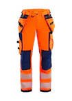 High Vis Oranje/Marineblauw